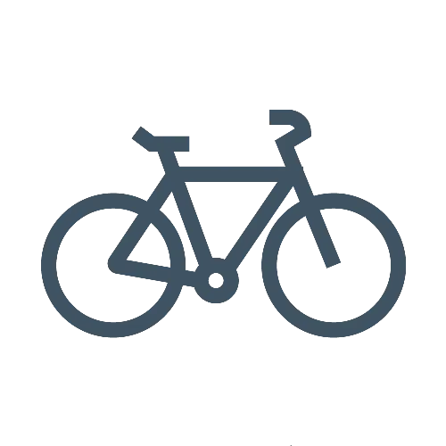 Servizio biciclette del b&b con terrazza